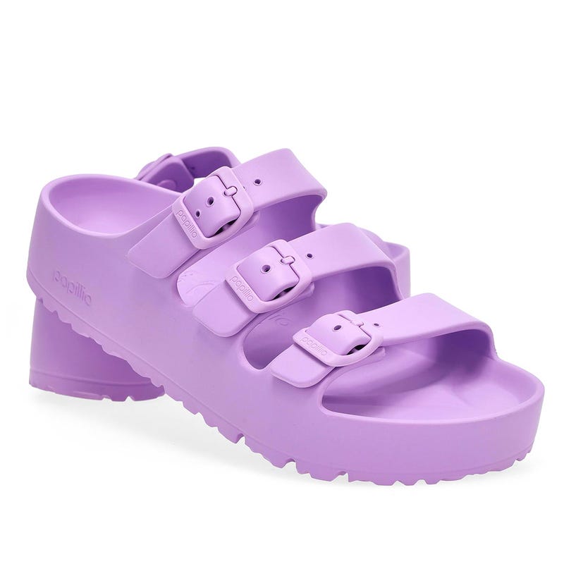 Women's Florida III Platform EVA 3 Strap Narrow Sandal - Crocus