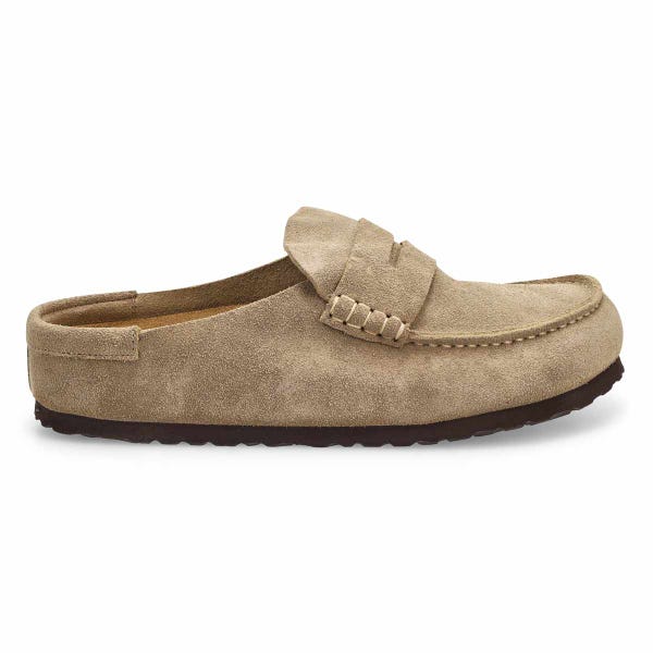 Men's Naples Wrapped Suede Casual Narrow Clog - Ta