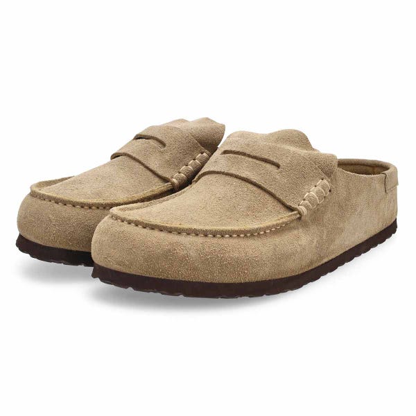Men's Naples Wrapped Suede Casual Narrow Clog - Ta