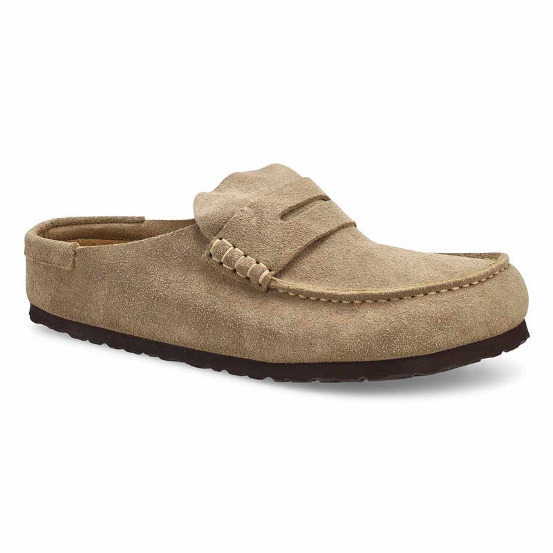 Men's Naples Wrapped Suede Casual Narrow Clog - Ta