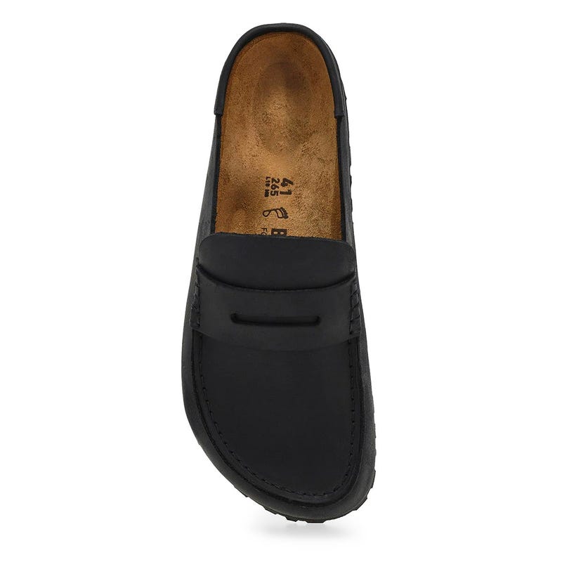 Men's Naples 2.0 Grip Oiled Leather Clog- Black