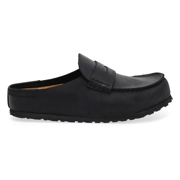 Men's Naples 2.0 Grip Oiled Leather Clog- Black