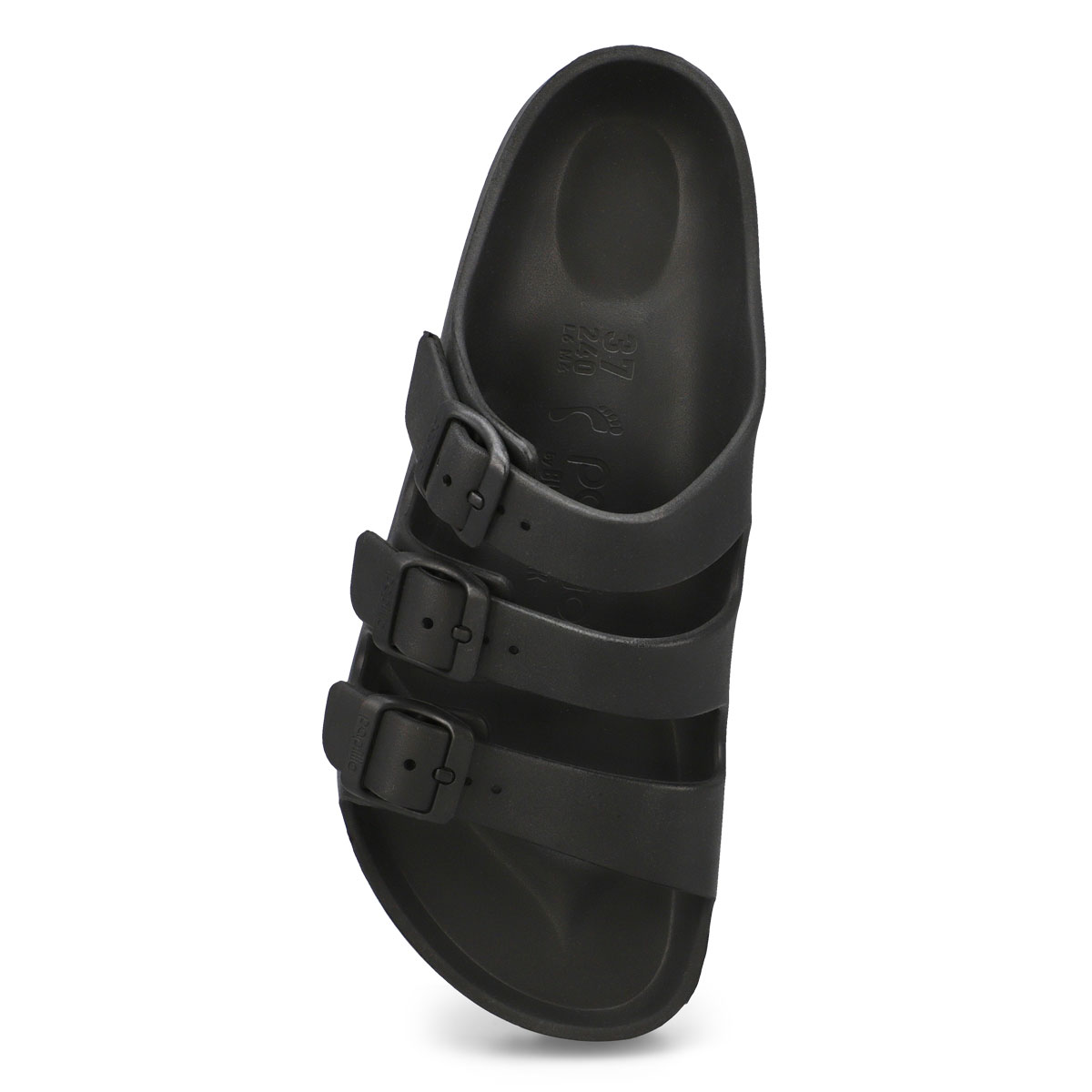 Women's Florida III Platform EVA 3 Strap Narrow Sandal - Black