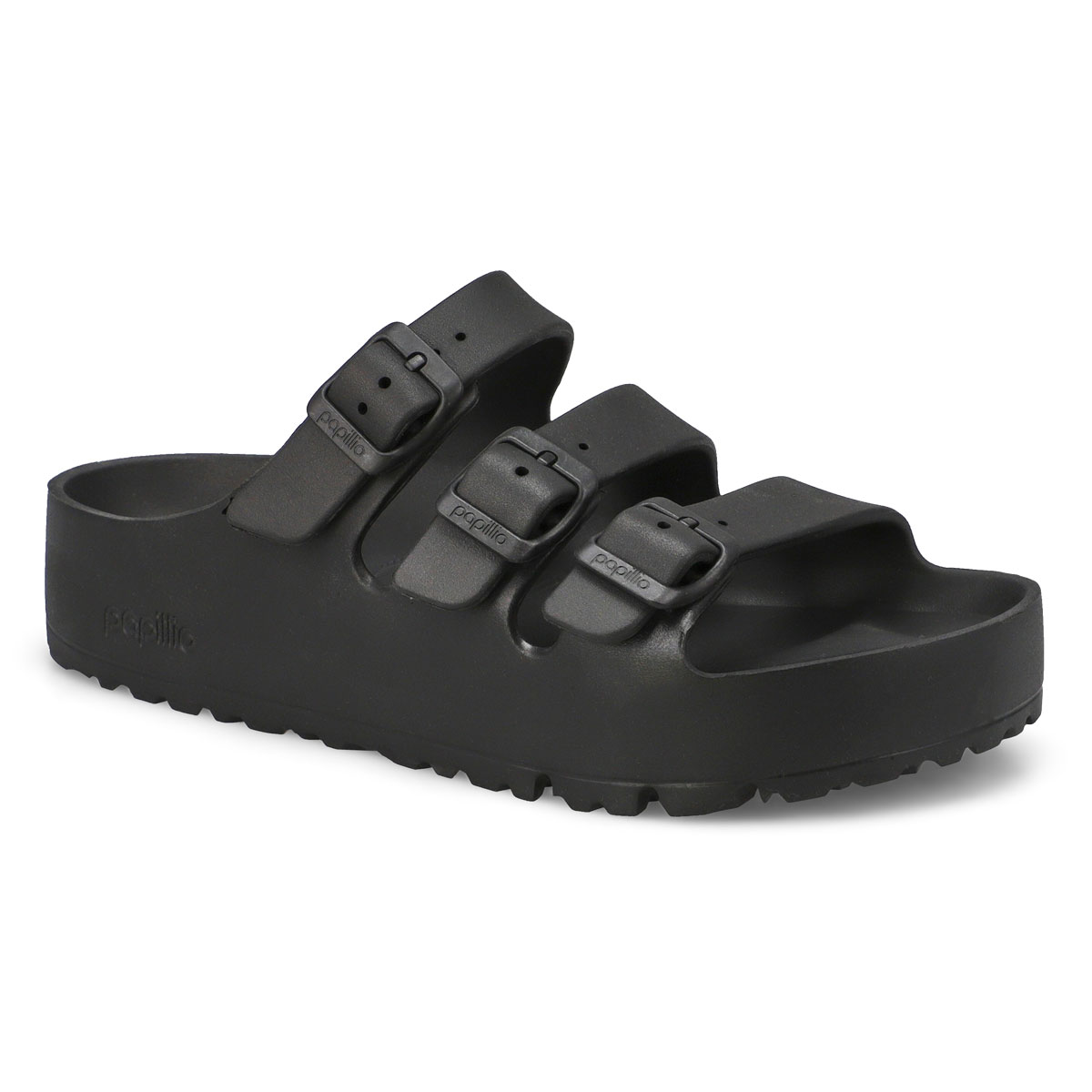 Women's Florida III Platform EVA 3 Strap Narrow Sandal - Black