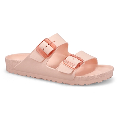 Lds Arizona Stealth Buckle EVA 2 Strap Narrow Sandal - Light Rose