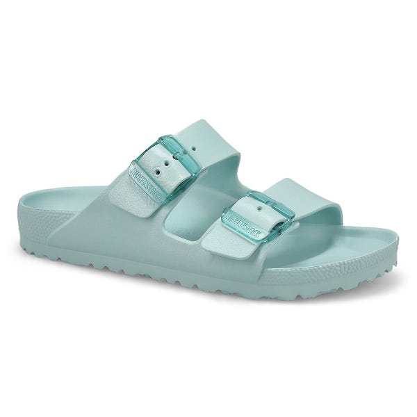 Women's Arizona Stealth Buckle EVA 2 Strap Narrow Sandal - Surf Green
