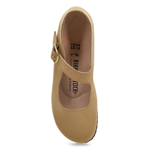 Women's  Tracy Nubuck Mary Jane - Sandcastle