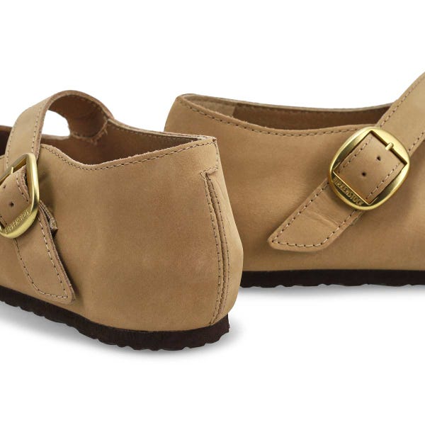 Women's  Tracy Nubuck Mary Jane - Sandcastle