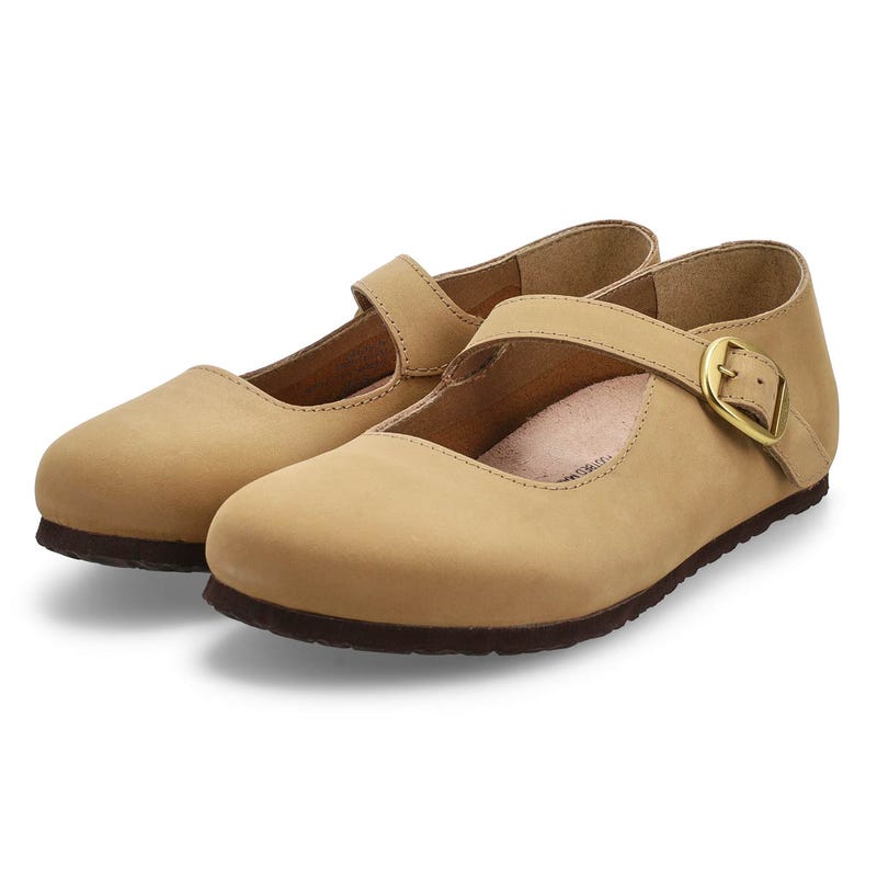 Women's  Tracy Nubuck Mary Jane - Sandcastle