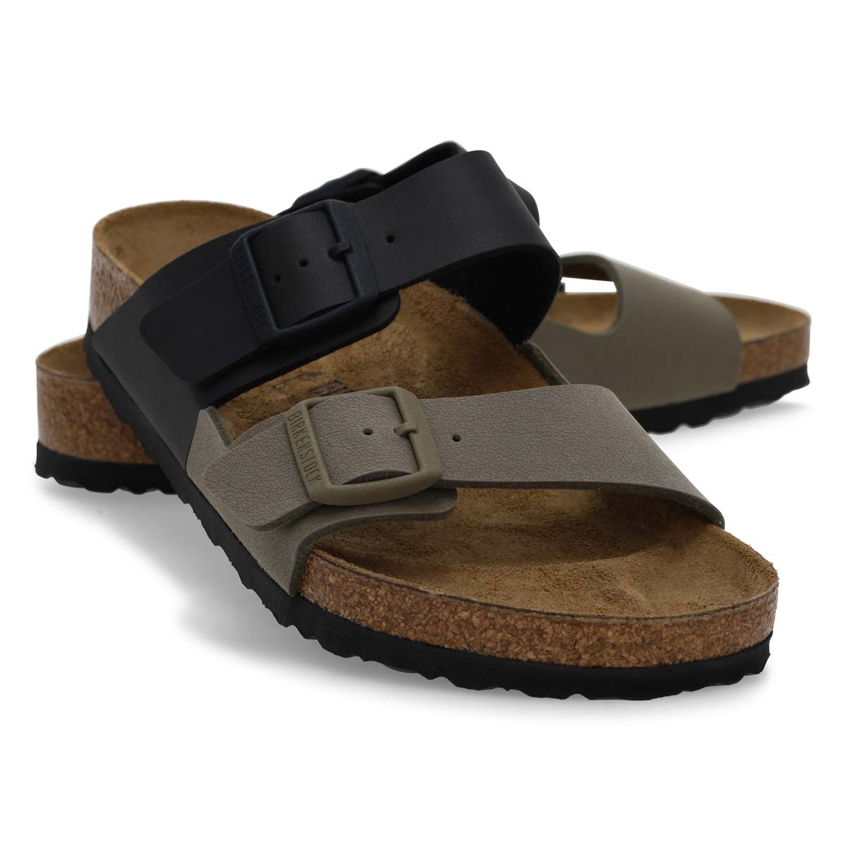 Men's Arizona Cort Footbed Birko-Flor 2-Strap Sand