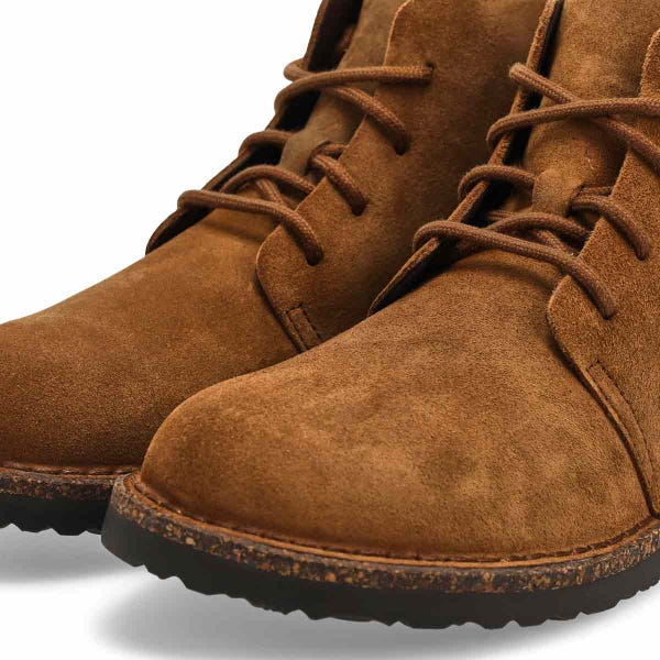 Women's  Uppsala Mid Lace Up Boot - Dark Tea Suede