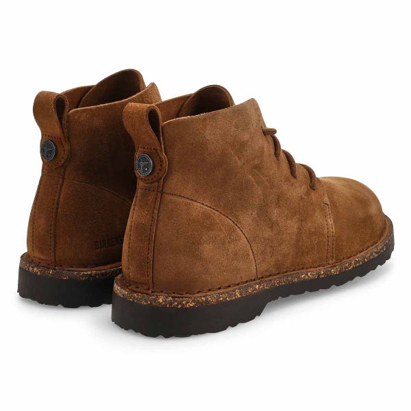 Women's  Uppsala Mid Lace Up Boot - Dark Tea Suede