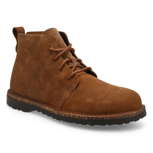 Women's  Uppsala Mid Lace Up Boot - Dark Tea Suede