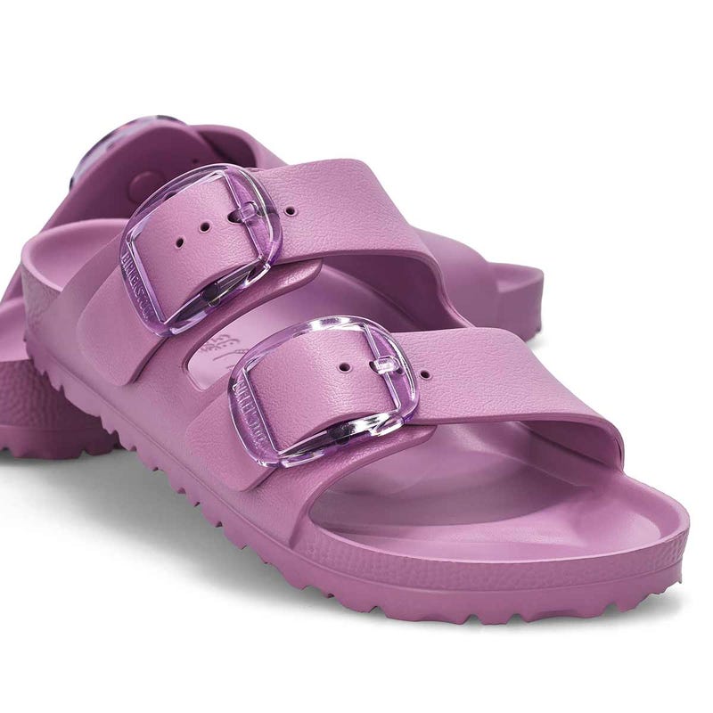 Women's Arizona Big Buckle EVA 2 Strap Narrow Sandal - Mauve