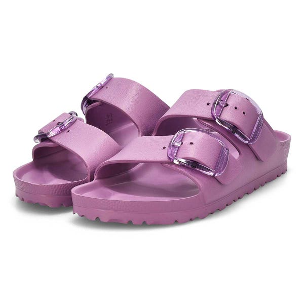 Women's Arizona Big Buckle EVA 2 Strap Narrow Sandal - Mauve