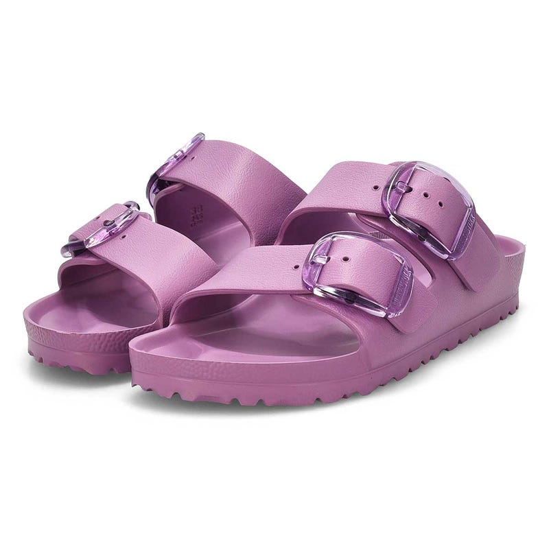 Women's Arizona Big Buckle EVA 2 Strap Narrow Sandal - Mauve