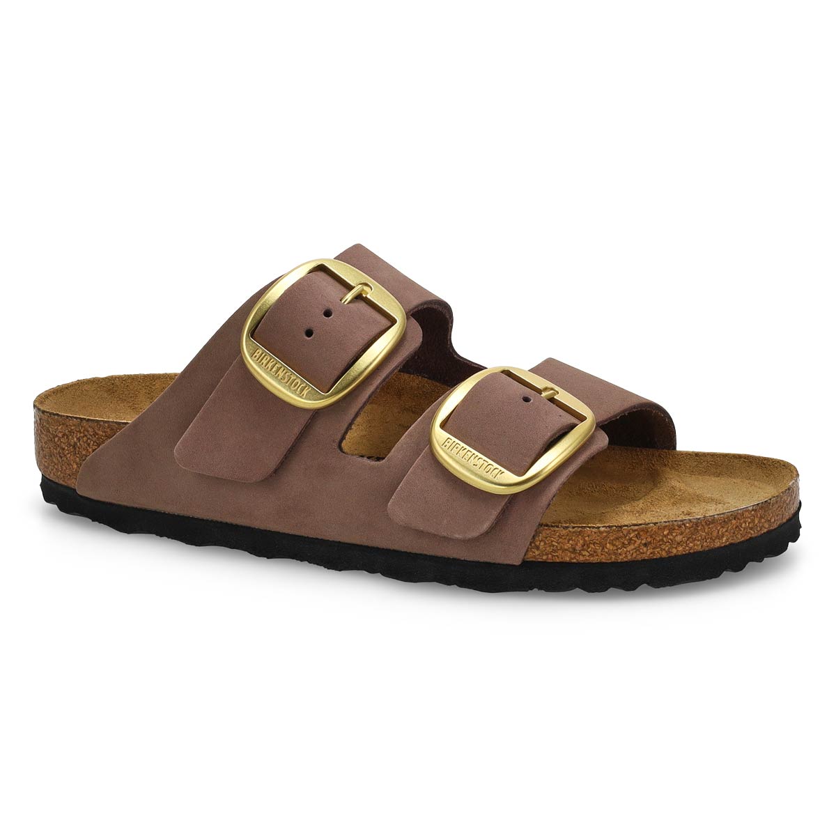 Women's Arizona Big Buckle 2 Strap Narrow Sandal -  Faded Purple