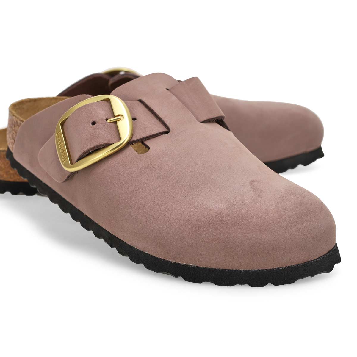 Women's Boston Big Buckle Narrow Clog - Faded Purple