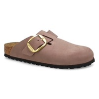 Women's Boston Big Buckle Narrow Clog - Faded Purple