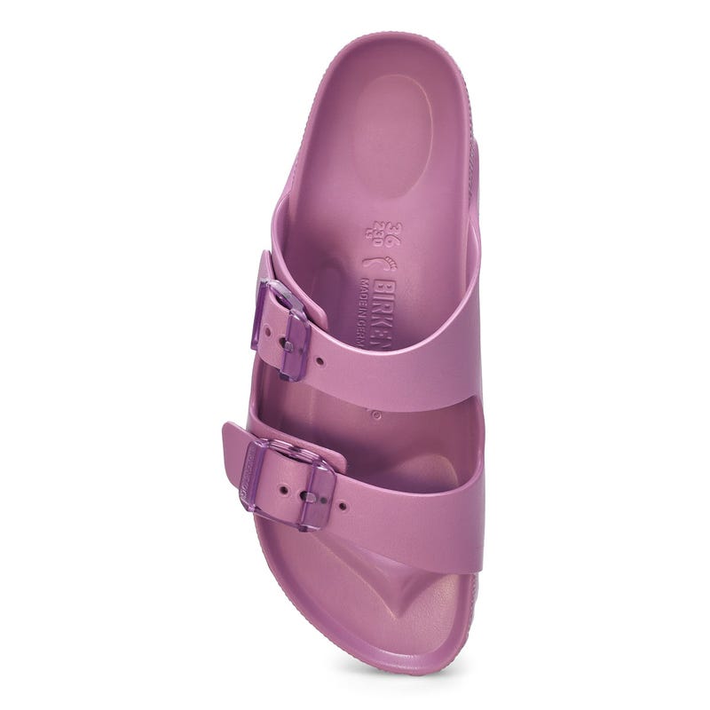 Wome's  Arizona Stealth Buckle EVA 2 Strap Narrow Sandal - Mauve