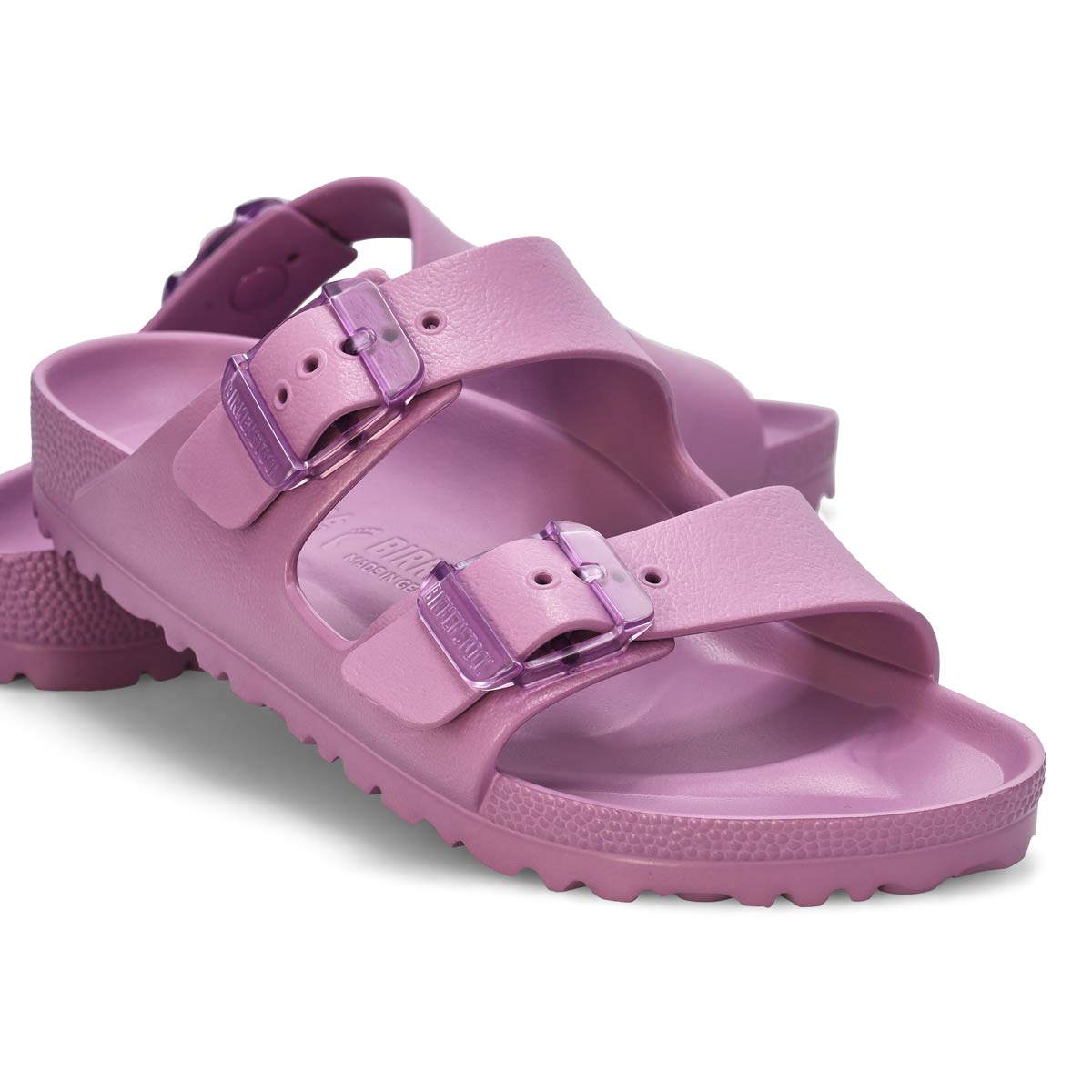Sandale étroite à 2 brides ARIZONA STEALTH BUCKLE EVA, mauve, femmes