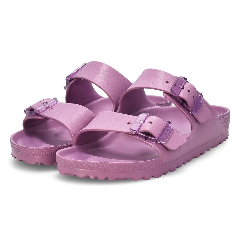 Wome's  Arizona Stealth Buckle EVA 2 Strap Narrow Sandal - Mauve
