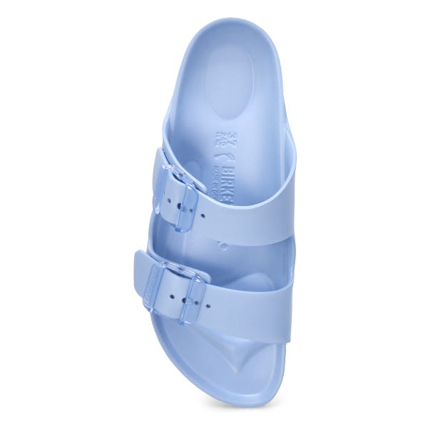 Women's Arizona Stealth Buckle EVA 2 Strap Narrow Sandal - Dusty Blue