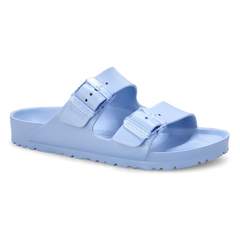 Women's Arizona Stealth Buckle EVA 2 Strap Narrow Sandal - Dusty Blue