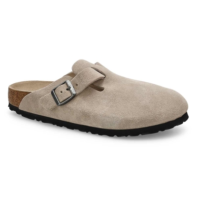 Lds Boston Soft Footbed Narrow Clog - Oyster Tonal