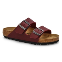 Sandale à 2 brides en Birko-Flor ARIZONA, zinfandel, femmes