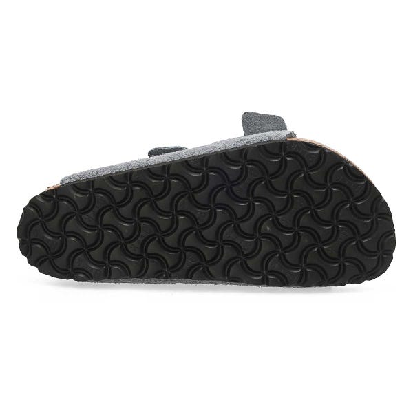 Sandale à 2 brides avec assise souple ARIZONA SOFT FOOTBED, gris basalte, femmes