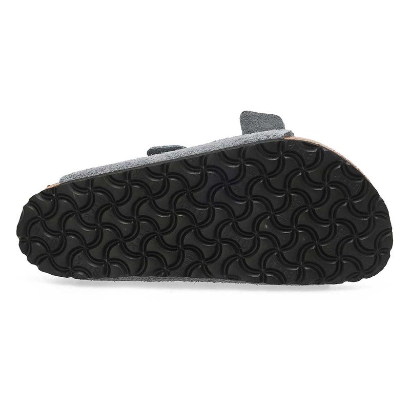 Sandale à 2 brides avec assise souple ARIZONA SOFT FOOTBED, gris basalte, femmes