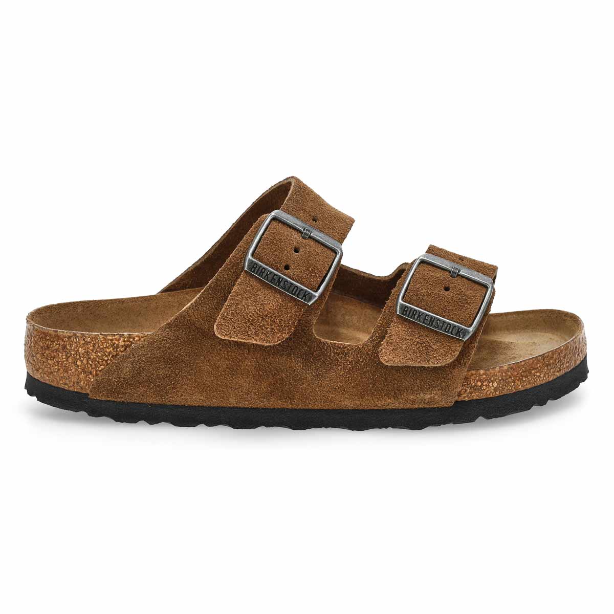 Women's  Arizona Soft Footbed 2 Strap Sandal - Dark Tea