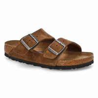 Women's  Arizona Soft Footbed 2 Strap Sandal - Dark Tea