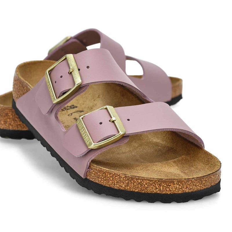 Women's  Arizona Birko-Flor 2 Strap Sandal - Faded Purple