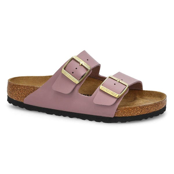 Women's  Arizona Birko-Flor 2 Strap Sandal - Faded Purple