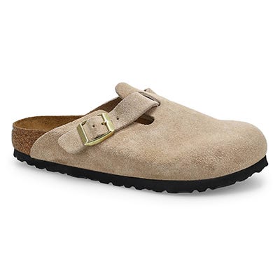 Lds Boston Soft Footbed Narrow Clog - Sandcastle