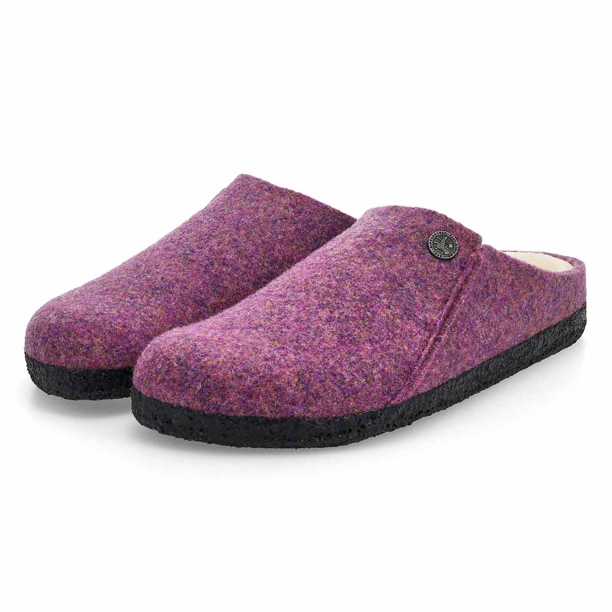 Women's  Zermatt Shearling Narrow Slipper - Mauve/Natural