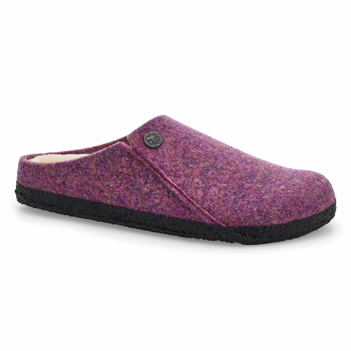 Women's  Zermatt Shearling Narrow Slipper - Mauve/Natural