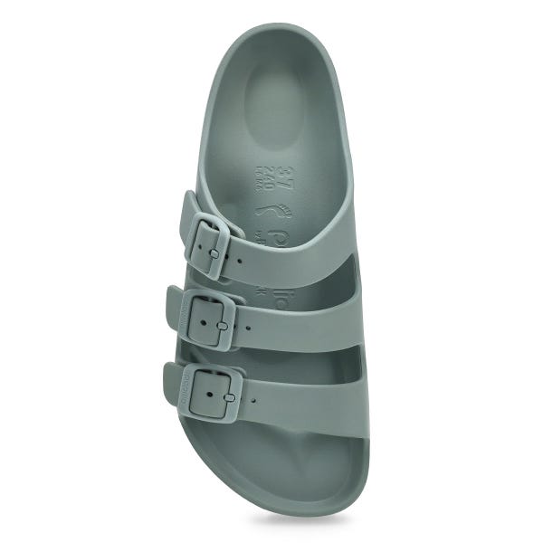 Women's Florida III Platform EVA 3 Strap Narrow Sandal - Pure Sage