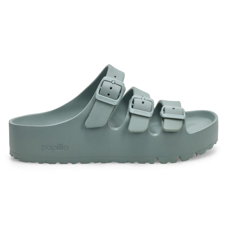 Women's Florida III Platform EVA 3 Strap Narrow Sandal - Pure Sage