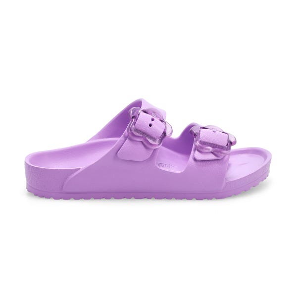 Girls'  Arizona Flower Buckle EVA Narrow Sandal - Crocus