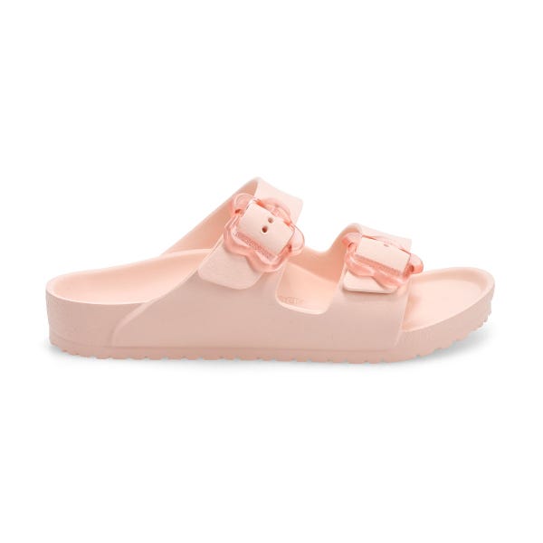 Girls'  Arizona Flower Buckle EVA Narrow Sandal - Light Rose
