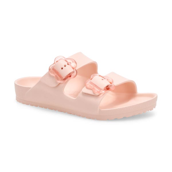 Girls'  Arizona Flower Buckle EVA Narrow Sandal - Light Rose