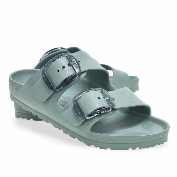 Women's Arizona Big Buckle EVA Narrow Sandal - Pure Sage