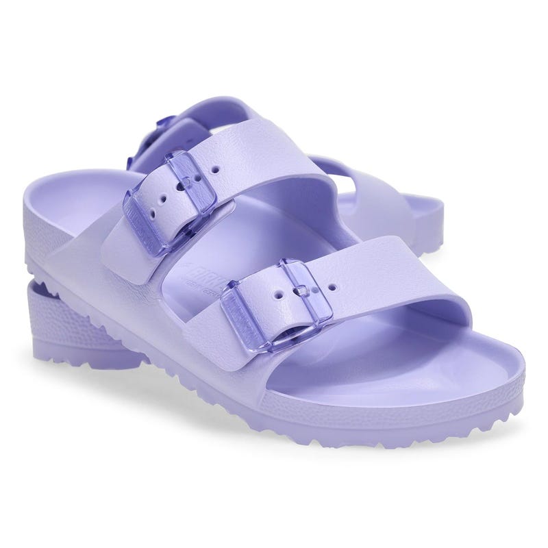 Women's Arizona Stealth Buckle EVA 2 Strap Narrow Sandal - Purple Fog
