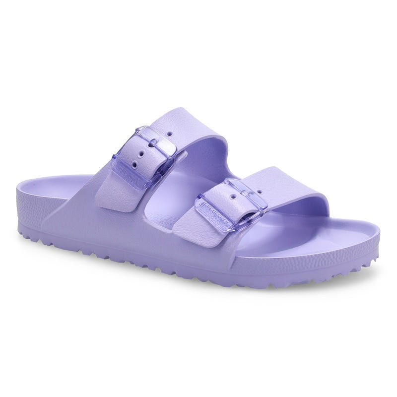 Women's Arizona Stealth Buckle EVA 2 Strap Narrow Sandal - Purple Fog