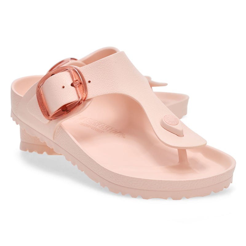 Women's Gizeh Big Buckle EVA Thong Sandal - Light Rose
