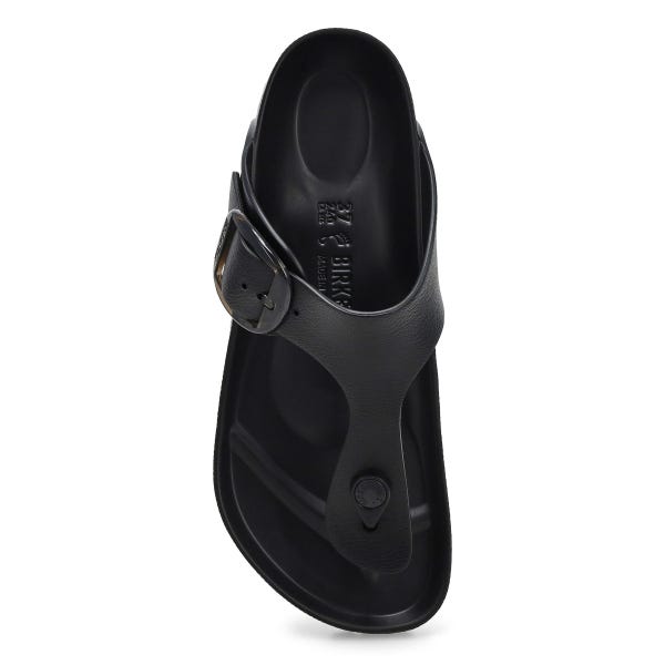 Women's Gizeh Big Buckle EVA Thong Sandal - Black