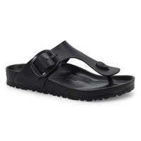 Women's Gizeh Big Buckle EVA Thong Sandal - Black